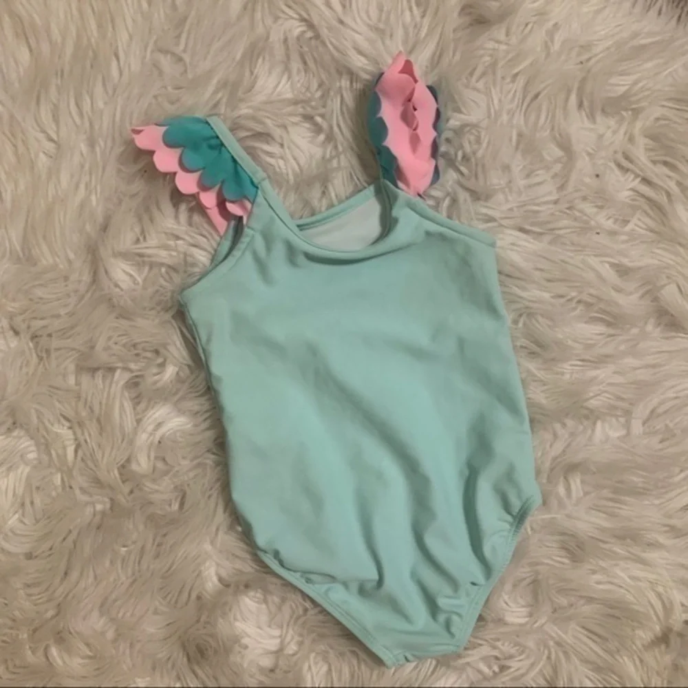 Carters one piece blue swimsuit 24 months